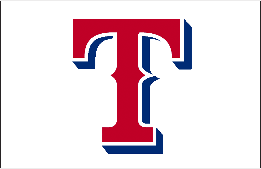 Texas Rangers 2004-2008 Jersey Logo iron on heat transfer
